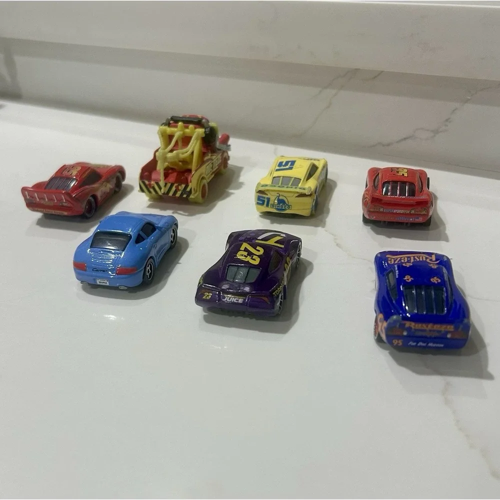 Mixed Lot 7 Disney Pixar Cars Diecast 1:55 Excellent Condition